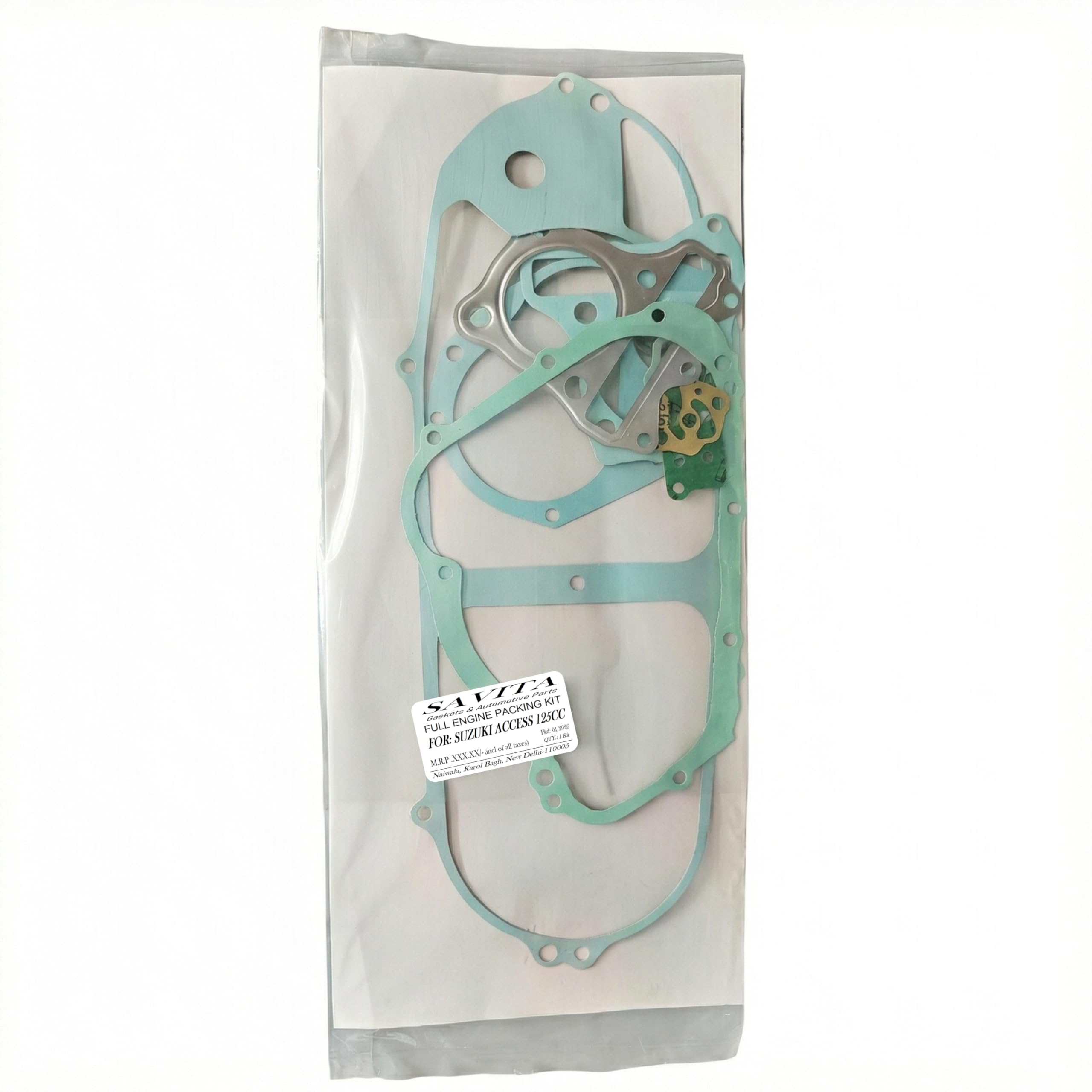 Savita Full Engine Packing Kit Durable Gasket Set for Suzuki Access/Swish 125 1