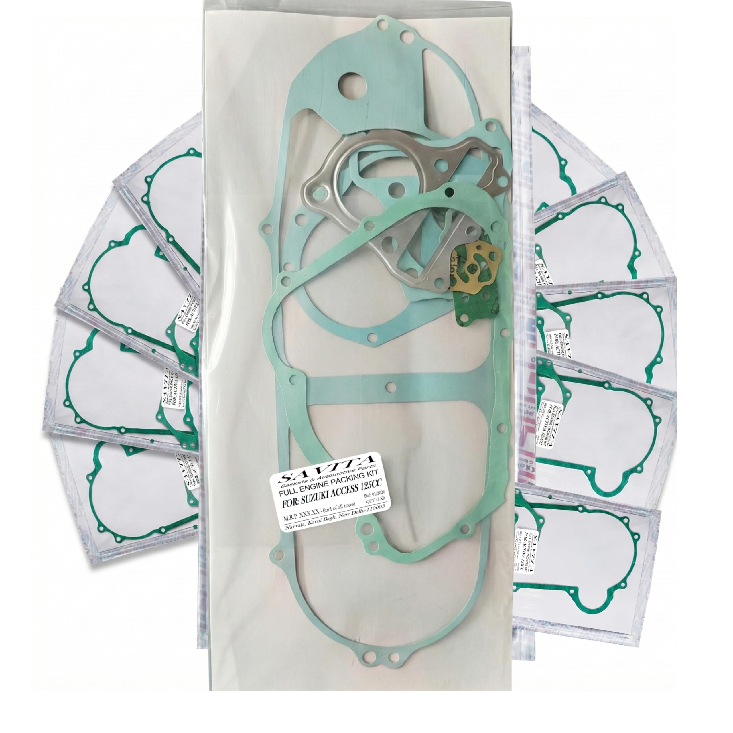 Savita Full Packing Kit Pack of 10 Durable for Suzuki Access & Swish 125 1